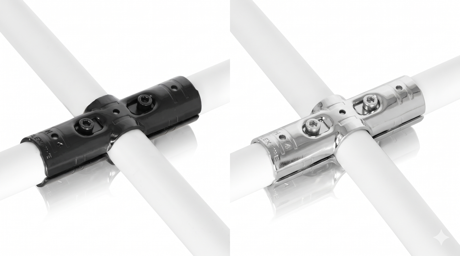 HJ-4 joint set for Ø28 mm lean pipe, Static Automation