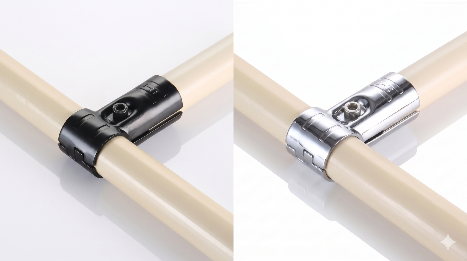 HJ-1 joint set for Ø28 mm lean pipe, Static Automation