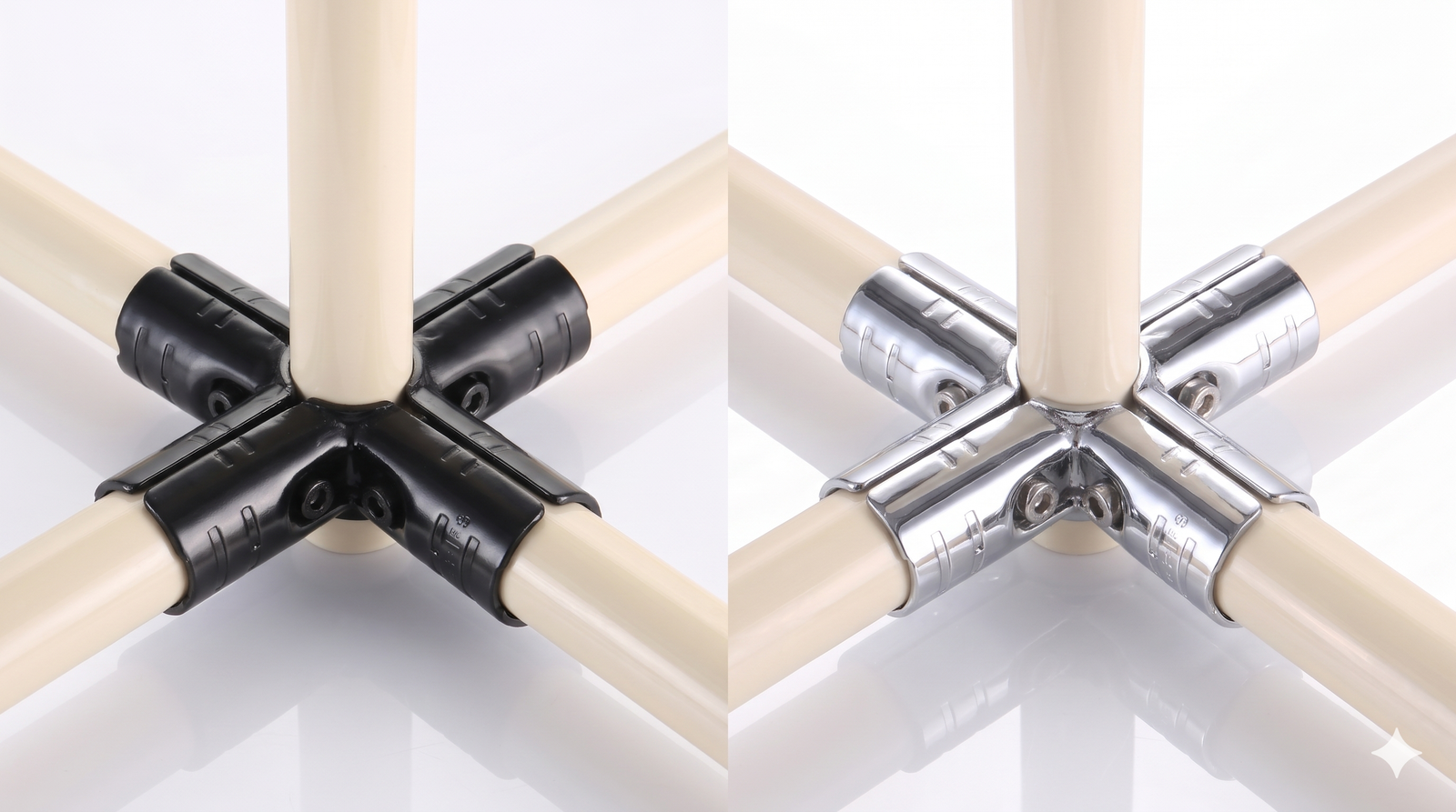 HJ-5 joint set for Ø28 mm lean pipe, Static Automation