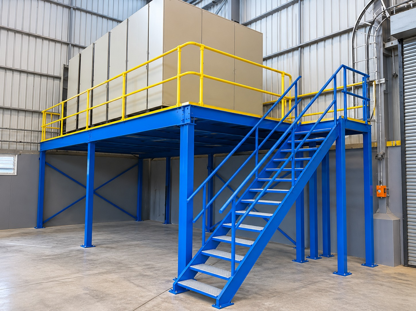 Mezzanine Floor supplied by Static Automation, Greater Noida